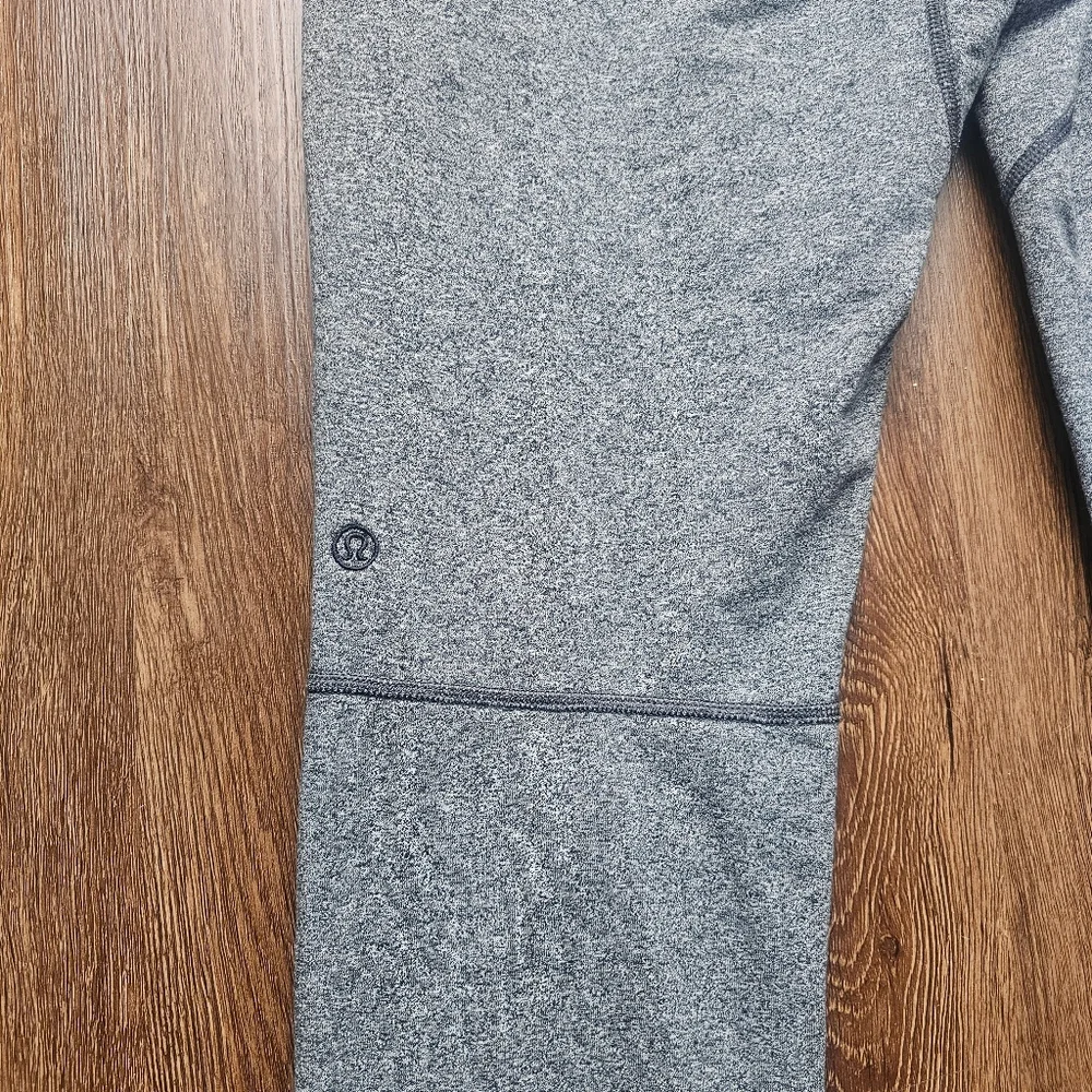 Lululemon Sweatpants Mens Large L Revival Heather Gray Fleece Joggers Lounge - Picture 6 of 8
